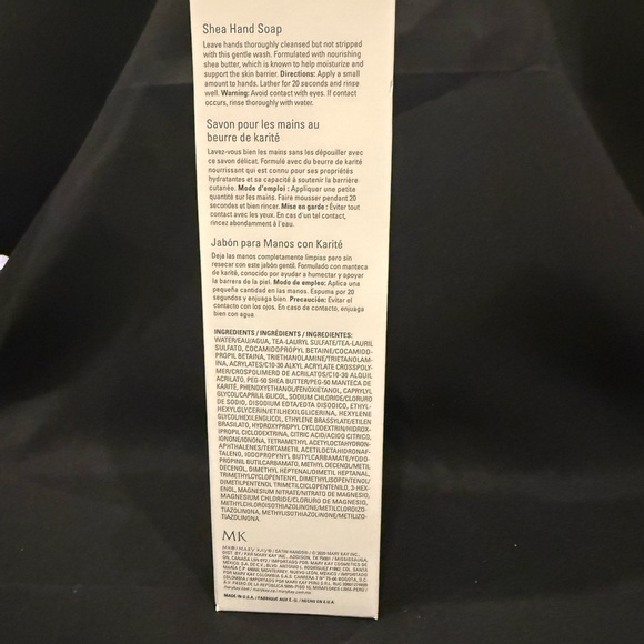 Mary Kay Satin Hands Fragrance Free Shea Hand Soap Discontinued Retired NIB - Picture 2 of 4